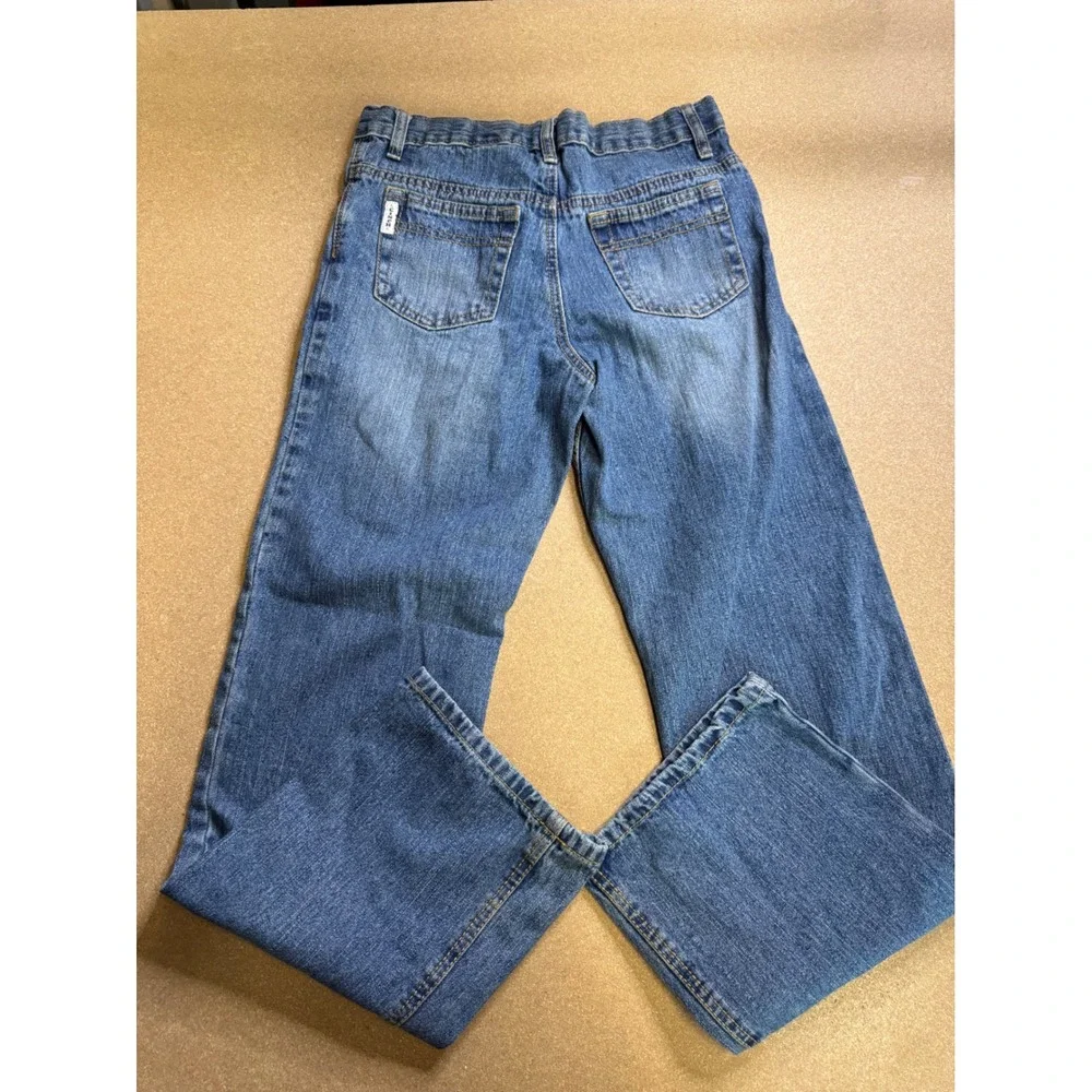 Cinch Boys Blue Denim Jeans Straight‎ Leg Medium Wash Size 14R MB12882001